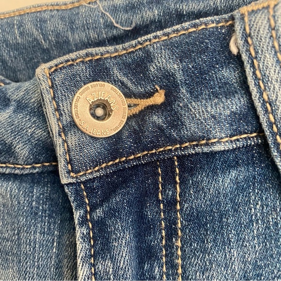 A2 Los Angelas Busted Knee Jeans - Picture 10 of 14